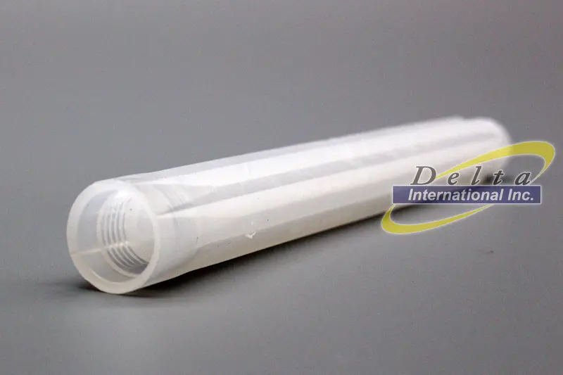 220552 Model 600E Polyethylene 6-3/8" Long Sealant Gun Nozzle Extension 2