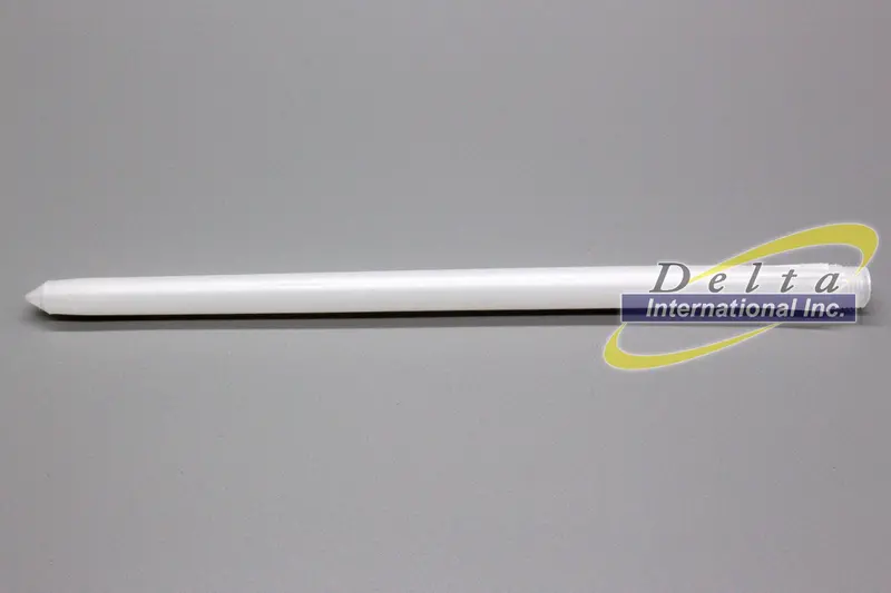 220561 Model 1002 Polyethylene 1/16" Orifice X 10" Threaded Long-Reach Sealant Application Nozzle 1