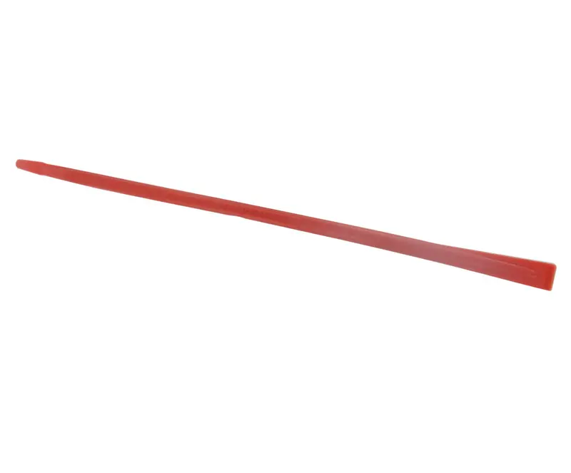 226242 Orange 7.25" Double Head (.187" & .281") Plastic Sealant Smoothing Spatula 1