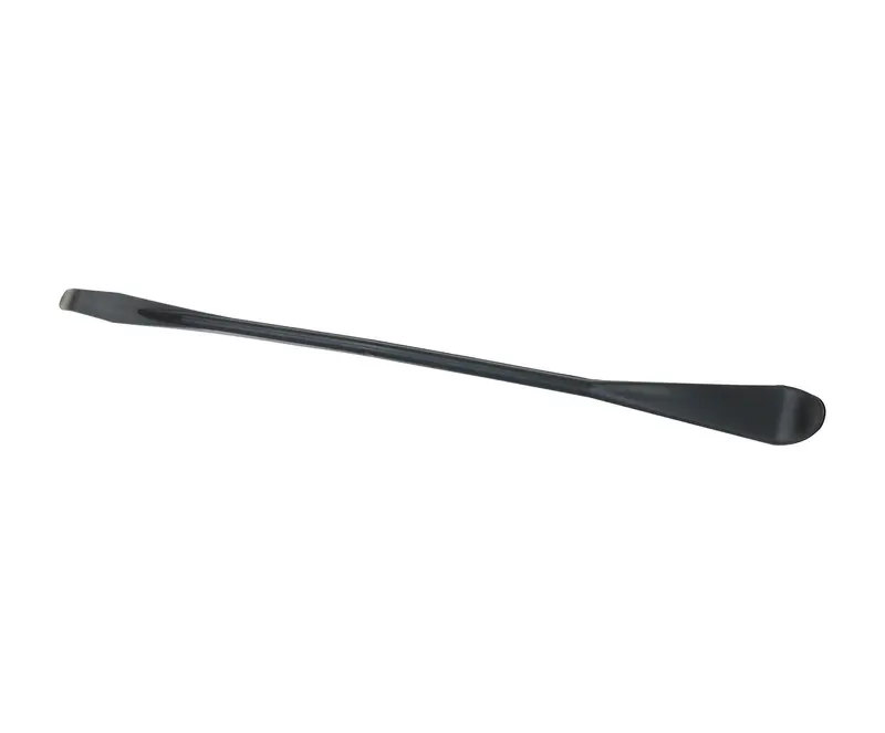 231349 Black 9.37" Double Head (0.59" & 0.37") Plastic Sealant Smoothing Spatula 1