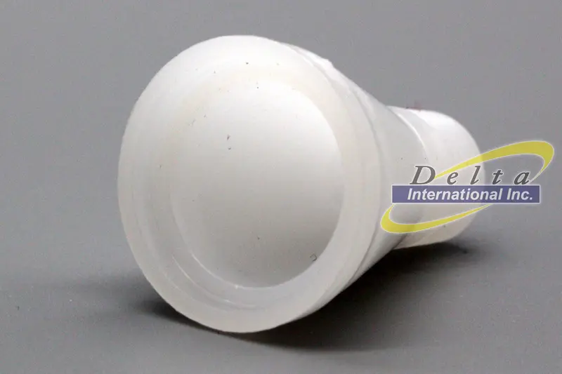 231718 1" Funnel Nozzle - 7/8" Orifice - 1-3/8" Long 2