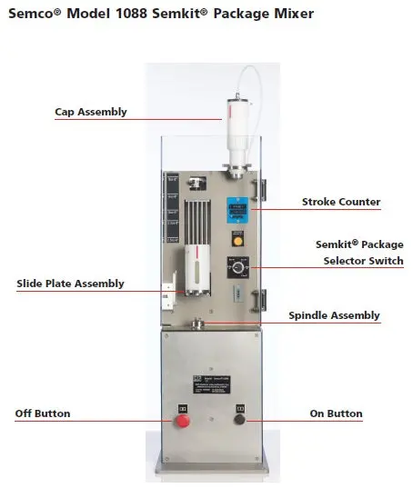 235154 Model 1088 Semkit® Sealant Package Mixer 1