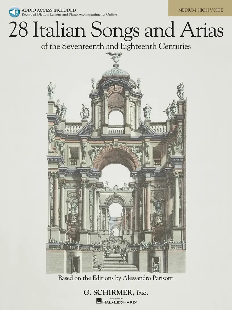 28 Italian Songs & Arias Of The 17Th & 18Th Centuries – Medium High Voice 1