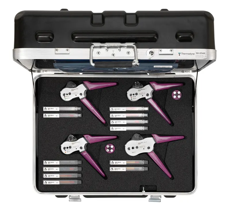 8500 0001 61 - Aluminum Crimp Tool Airline Service Kit For A380 And A350 1