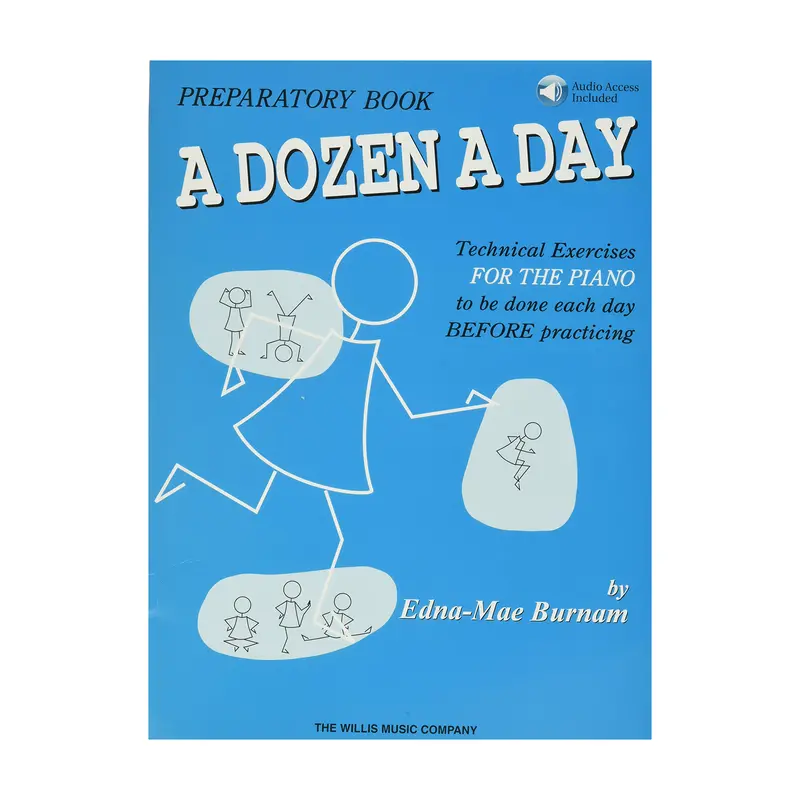 A Dozen A Day Preparatory Book – Book/Audio 1