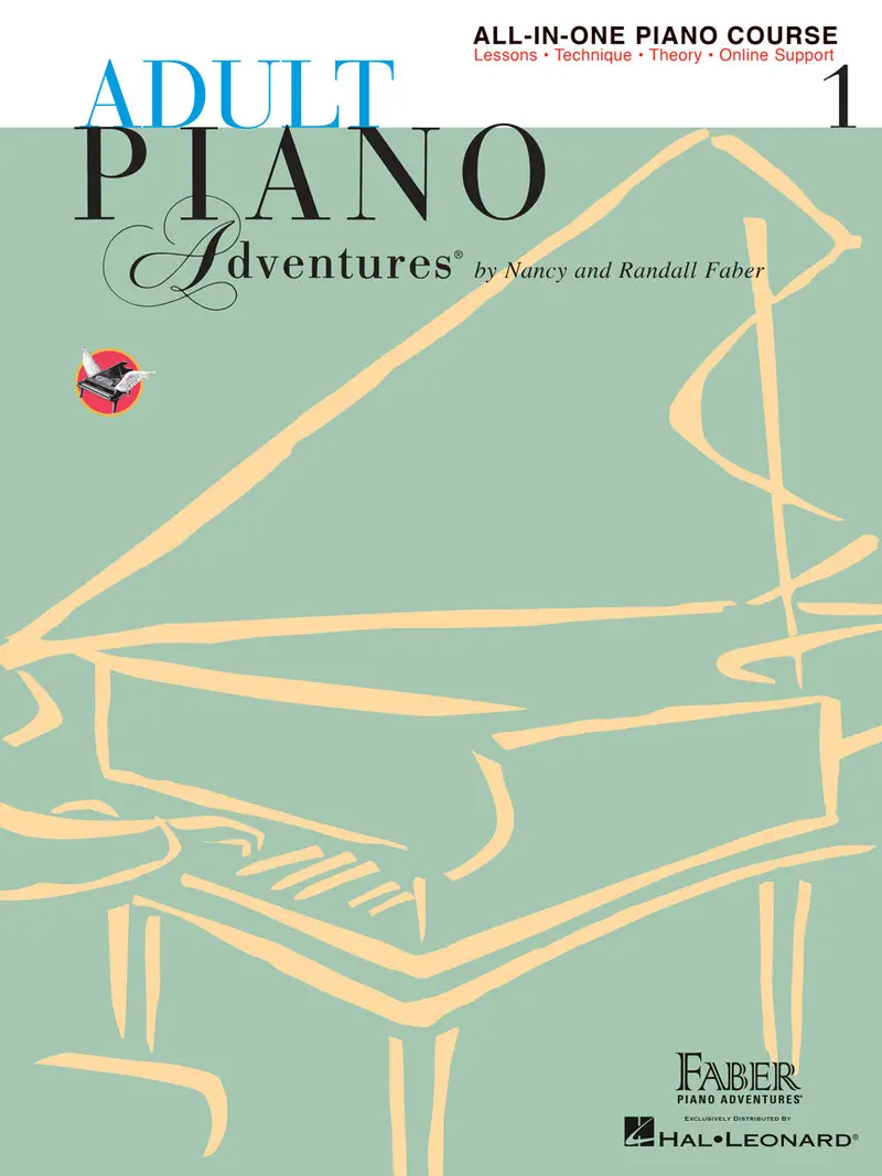 Adult Piano Adventures All-In-One Piano Course Book 1 1