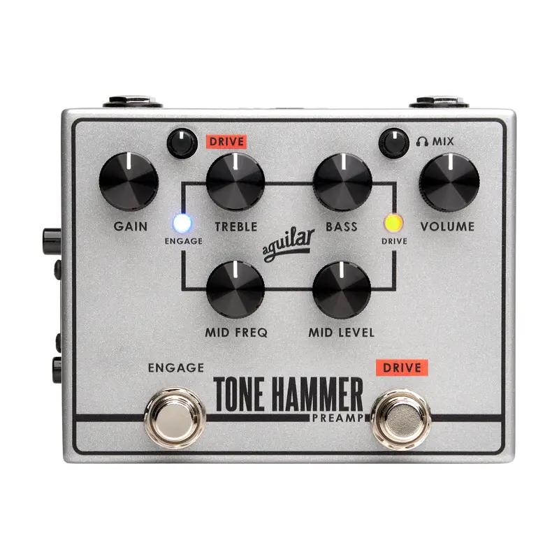 Aguilar Tone Hammer Preamp V2 Pedal 1
