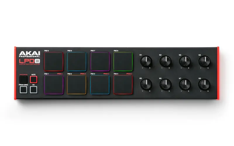 Akai Professional Lpd8 Mini 8-Pad Usb Controller 2