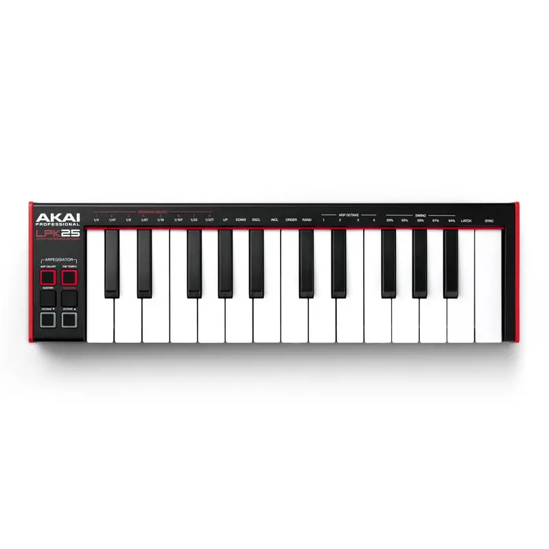 Akai Professional Lpk25 Mk2 25-Key Usb Mini Keyboard Controller 1