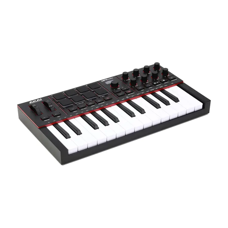Akai Professional Mpk Mini Iv Midi Keyboard Controller - Black 1