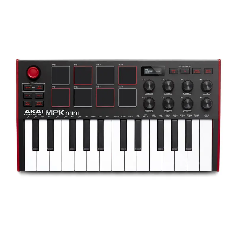 Akai Professional Mpk Mini Mk Iii 25-Key Keyboard Controller 1