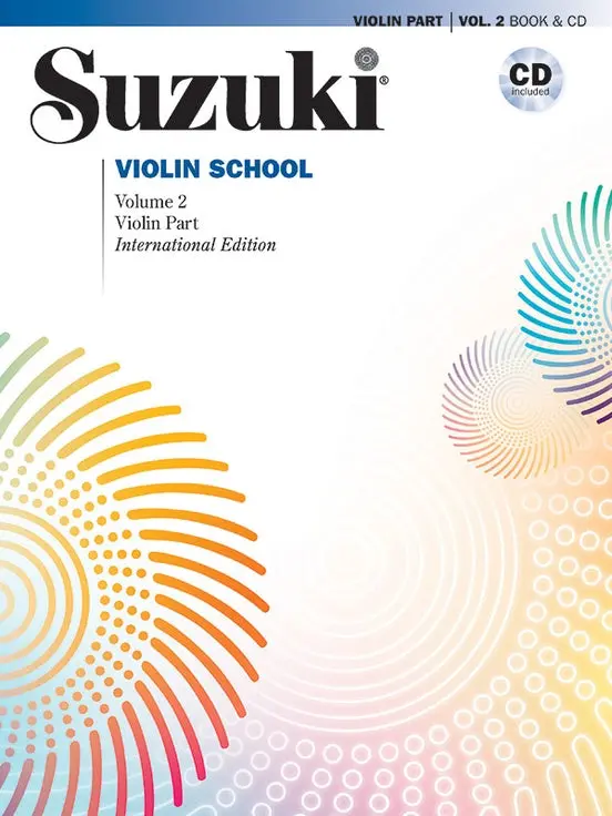 Alfred Suzuki Violin School International Volume 2 Book & Cd 1