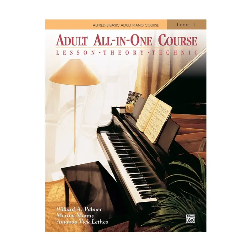 Alfred's Basic Adult All-In-One Course- Book 1 1