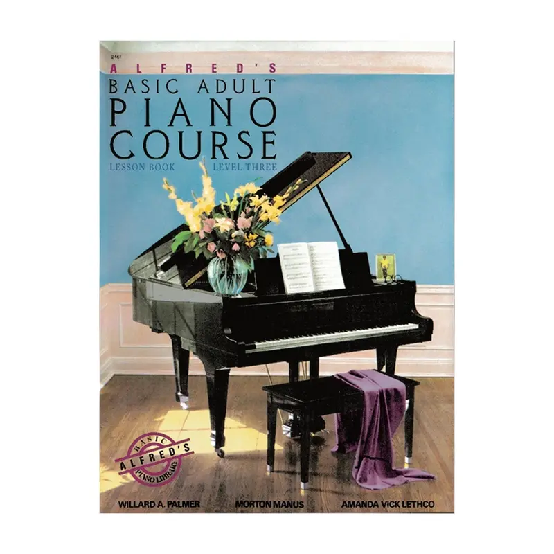 Alfred's Basic Adult Piano Course: Lesson Book 3 1