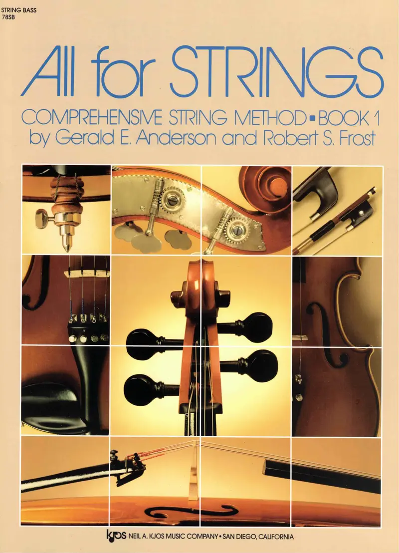 All For Strings Book 1 - String Bass 1