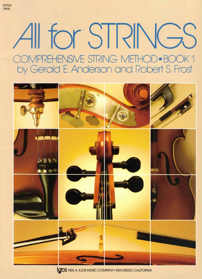 All For Strings - Book 1 – Viola 1