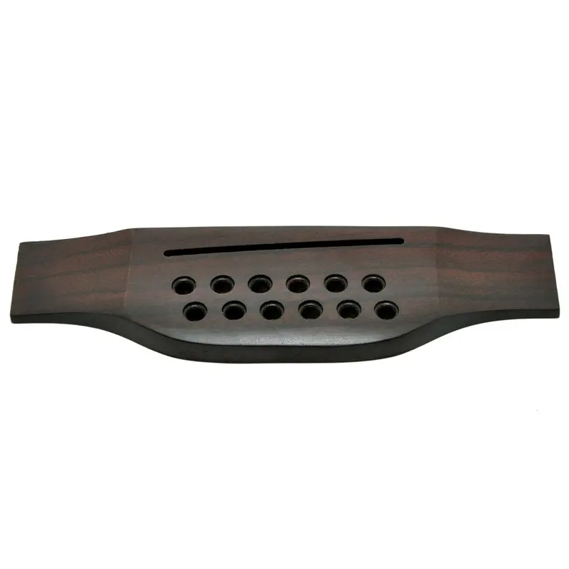 Allparts 12-String Rosewood Acoustic Bridge 1