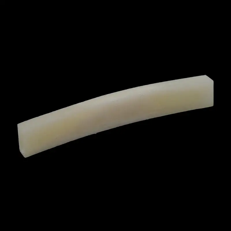 Allparts Radiused Unbleashed Bone Nut Blank For Fender® Guitars 1