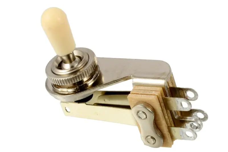 Allparts Switchcraft® Right Angle Toggle Switch 1