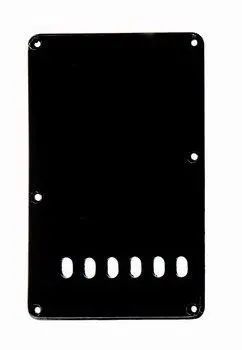 Allparts Tremolo Spring Cover Backplate - Black 1
