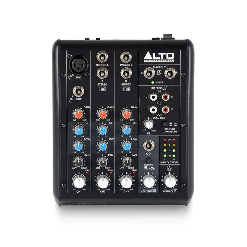 Alto Professional Truemix 500 5-Channel Analog Mixer 1