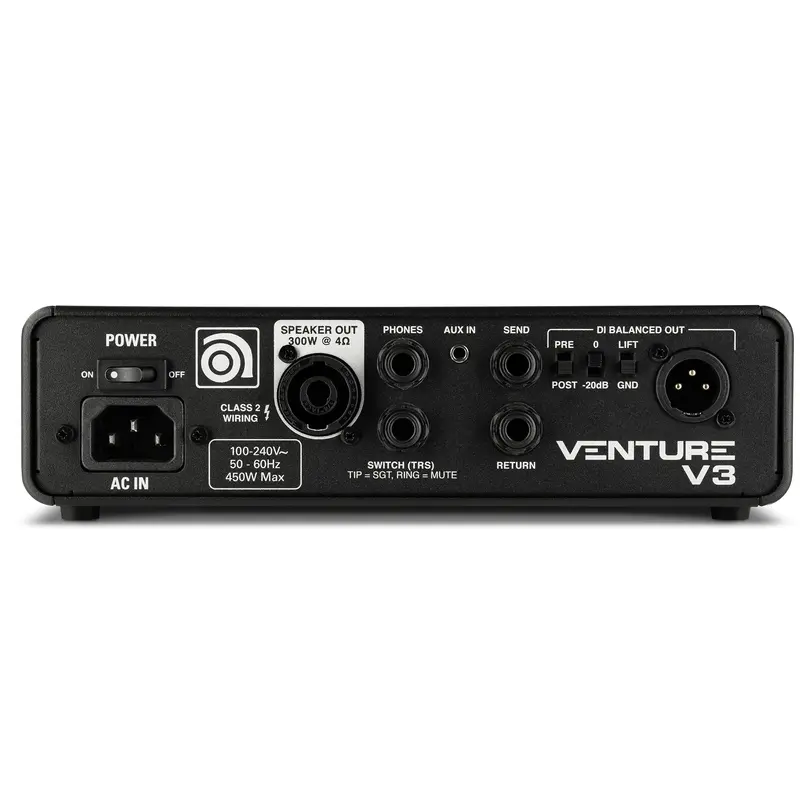 Ampeg Venture V3 300-Watt Bass Head 2