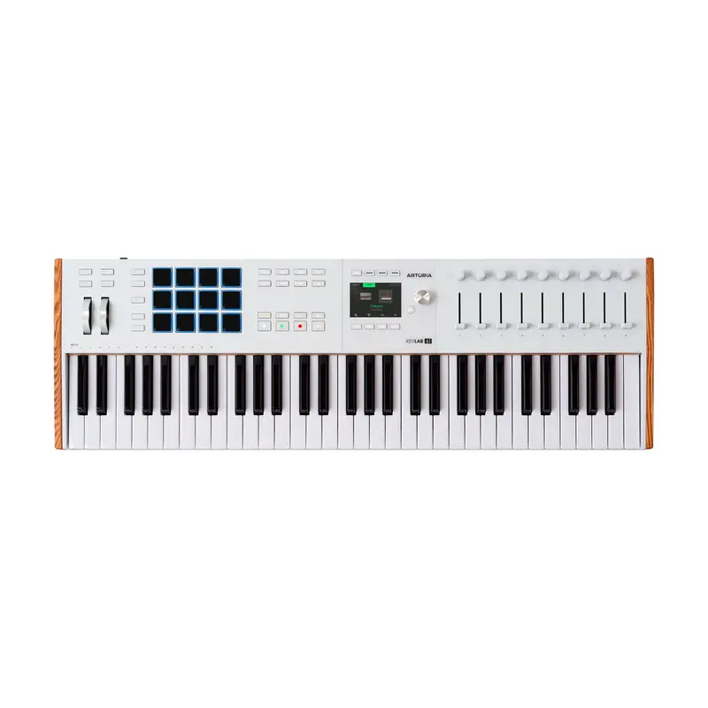 Arturia Keylab 61 Mk3 61-Key Keyboard Midi Controller - White 1