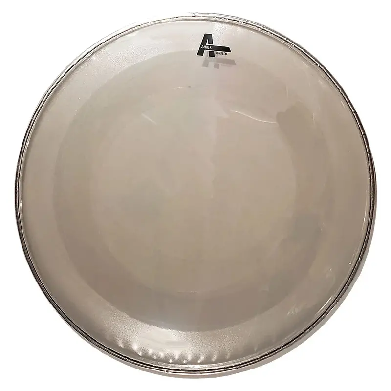 Attack Bombbeat 2 Ply No Overtone Bass Drum Head - 22 - Clear 1