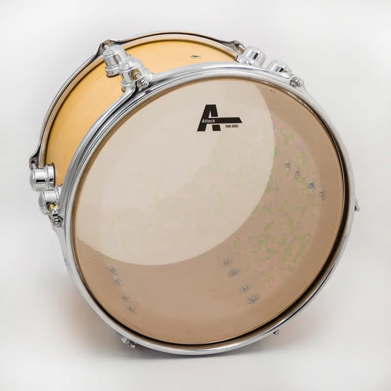 Attack Thin Skin 2 10" 2-Ply Drumhead - Clear 1