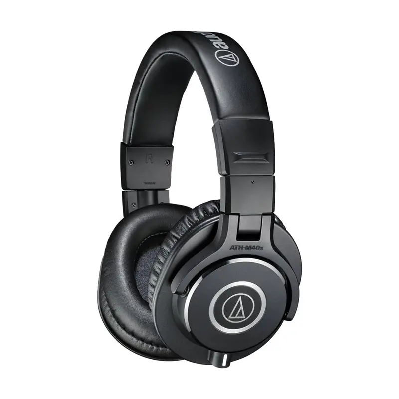 Audio-Technica Ath-M40x Closed-Back Professional Studio Monitor Headphones Black 1