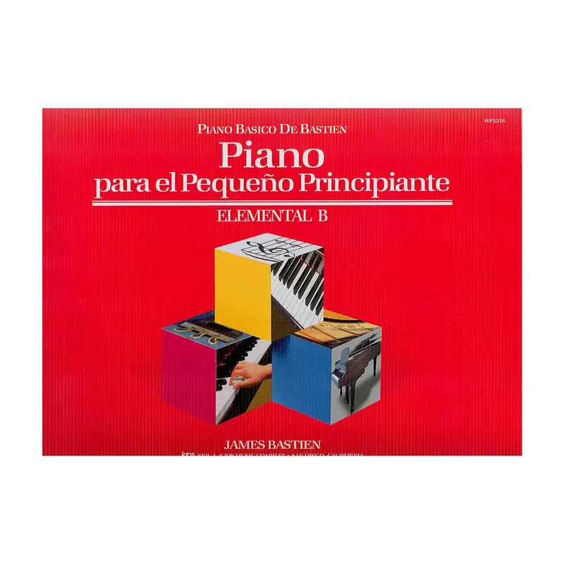 Bastien Piano Para El Pequeño Principiante Elemental B 1