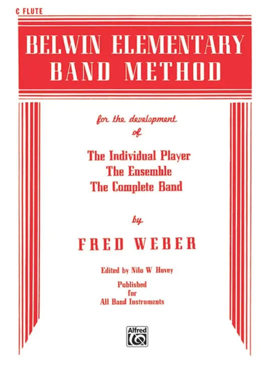 Belwin Elementary Band Method - C Flute 1