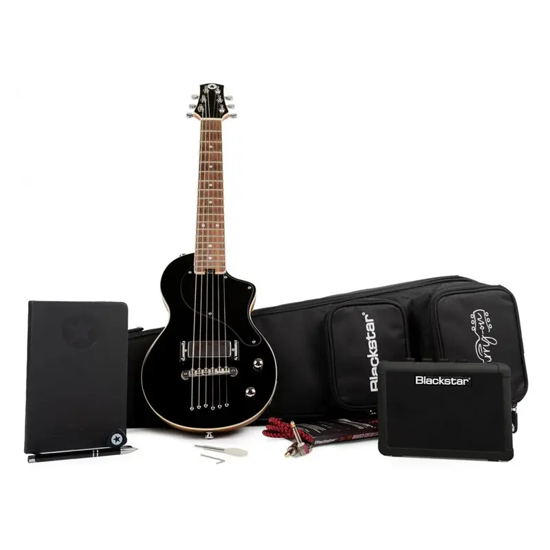 Blackstar Carry-On Deluxe Pack Electric Guitar - Black - B-Stock 1