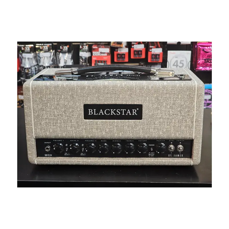 Blackstar St James 50W Tube Amplifier Head - Fawn B-Stock 1