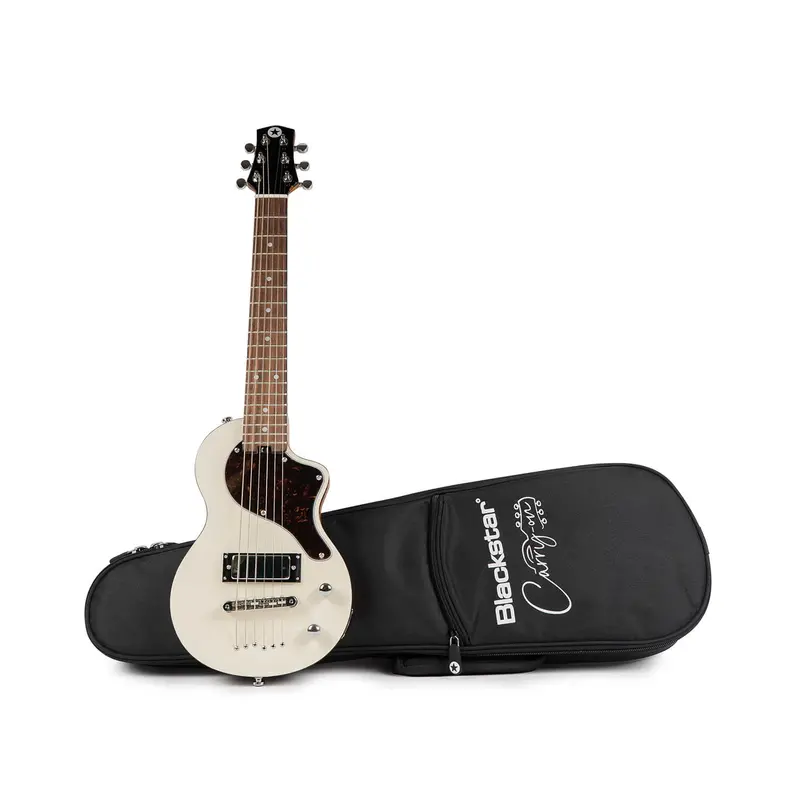 Blackstar Travel Guitar With Bag - White - B-Stock 1