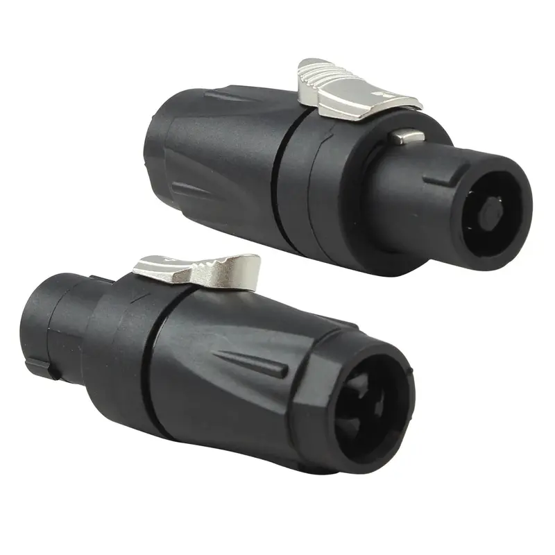 Blastking 4 Pin Male Speakon Connector - Black 1