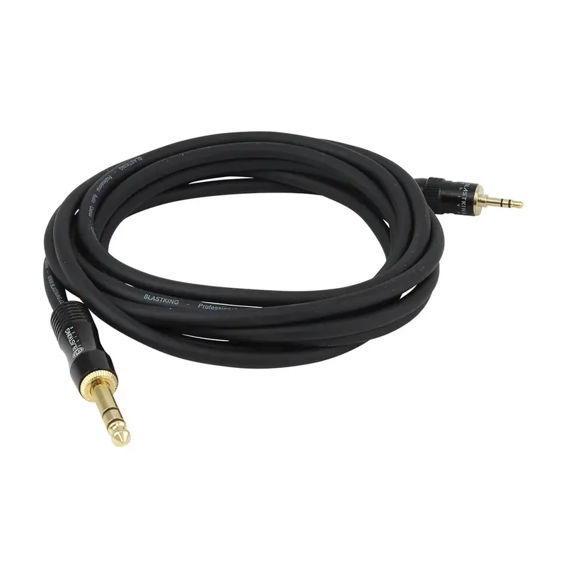 Blastking Cq35b-3 Stereo Interconnect 1/8" To 1/4" - 3 Ft 1