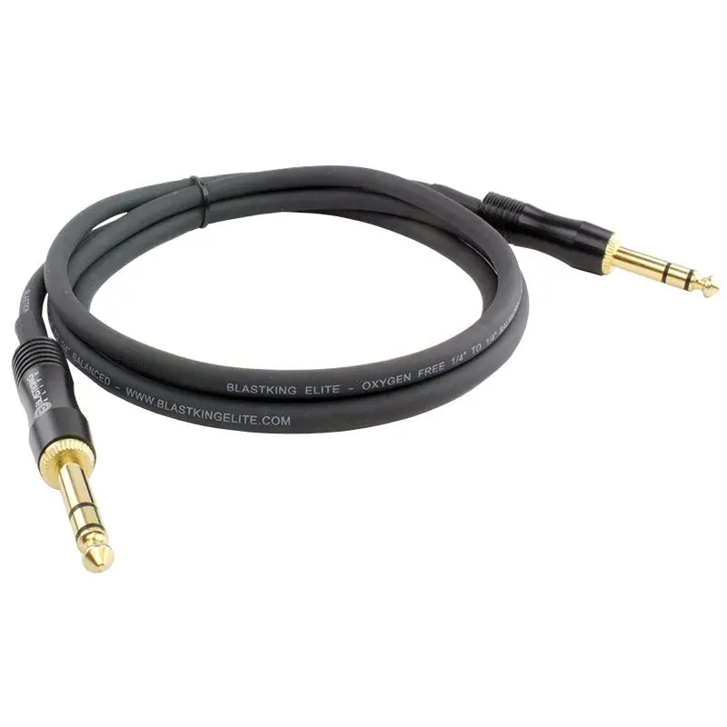 Blastking Cqqb 25' 1/4" To 1/4" Balanced Cable 1
