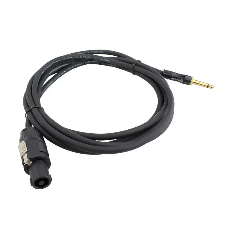 Blastking Cspkq14 Speakon To 1/4" Cable - 25 Ft 1