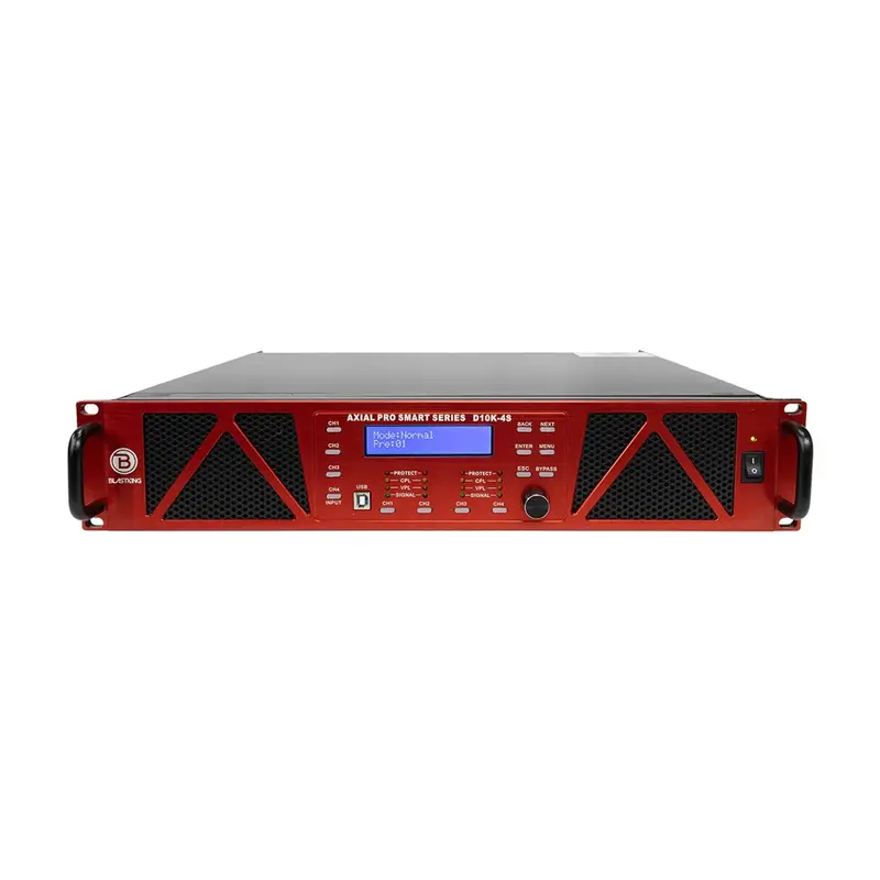Blastking D10k-4S 10,000 Watt 4 Dsp Channel Class-D Smart Power Amplifier 1