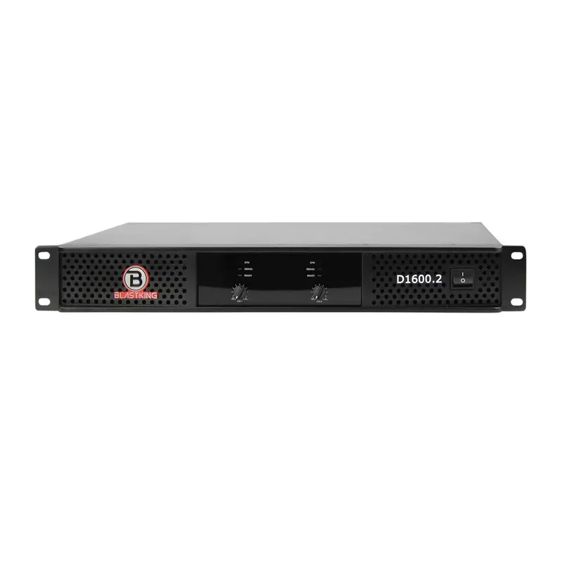 Blastking D1600.2 3200 Watt 2 Channel Class D Amplifier 1