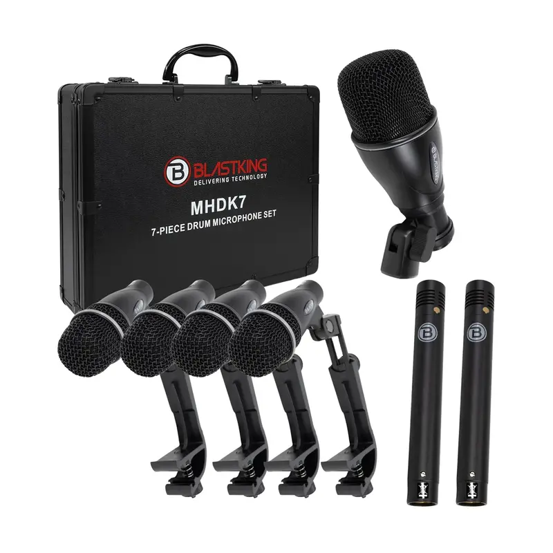 Blastking Mhdk7 7-Piece Drum Microphone Set 1