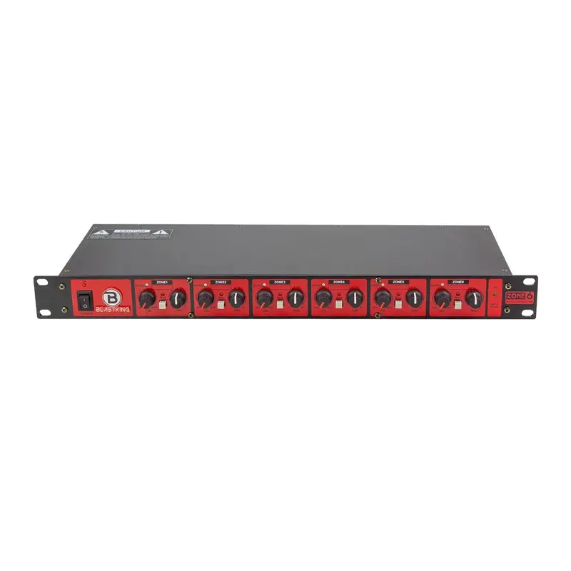 Blastking Six Zone Ultra Low Noise Audio Distributor – Zone6 1