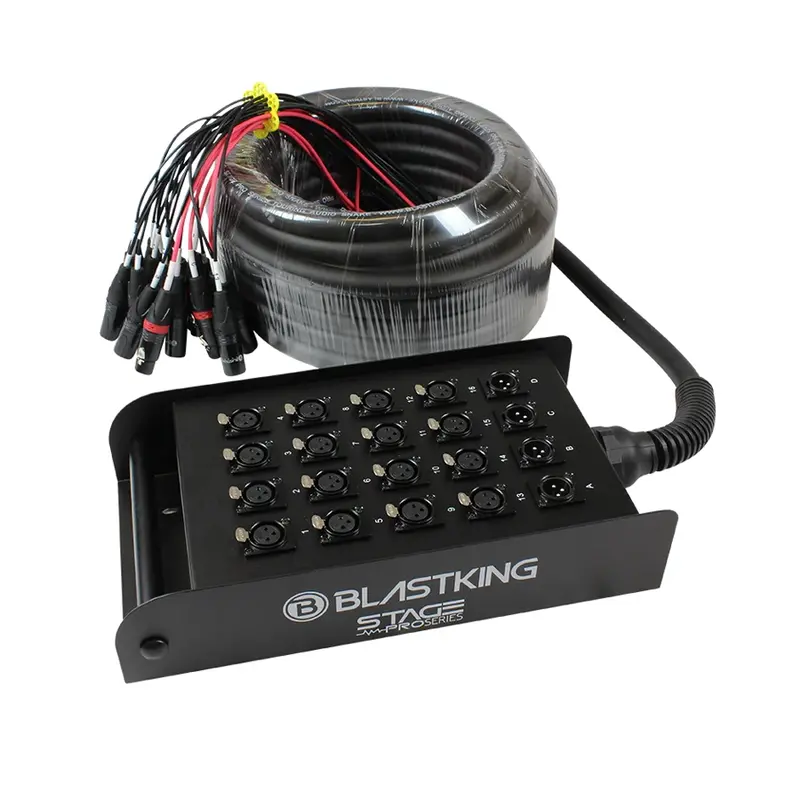 Blastking Stage / Studio Snake Cable 16×4, 50 Ft. – Sps16x4-50 1