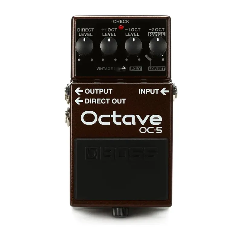 Boss Oc-5 Octave Pedal For Guitar/Bass 1