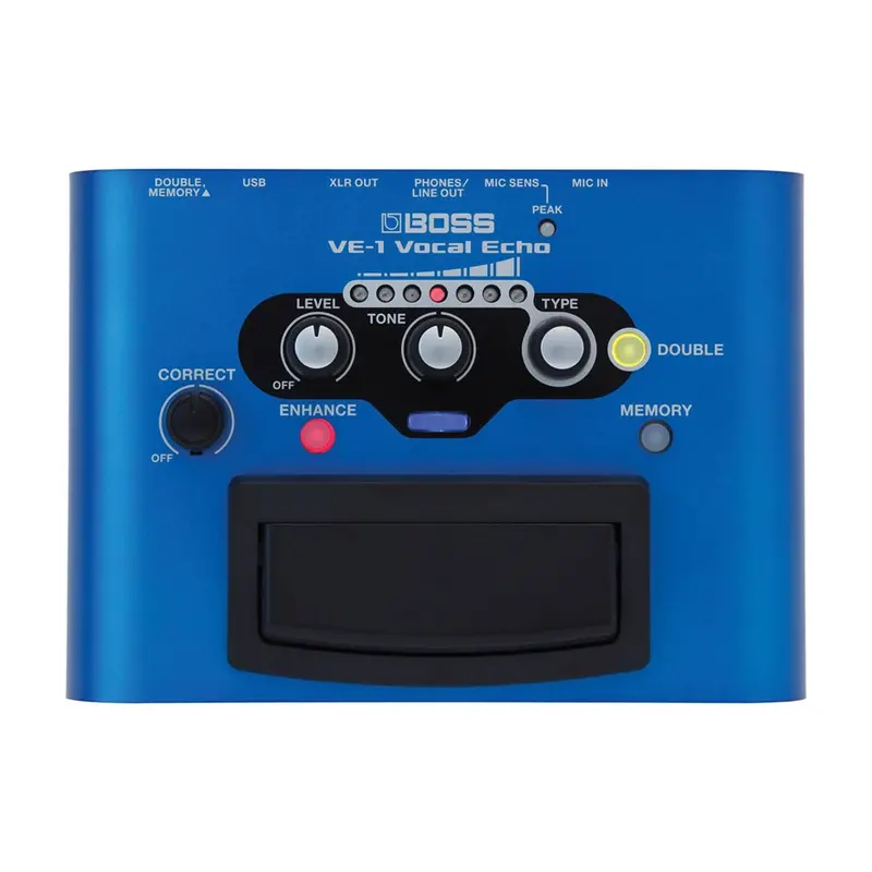 Boss Ve-1 Vocal Echo Voice Effects Pedal 1