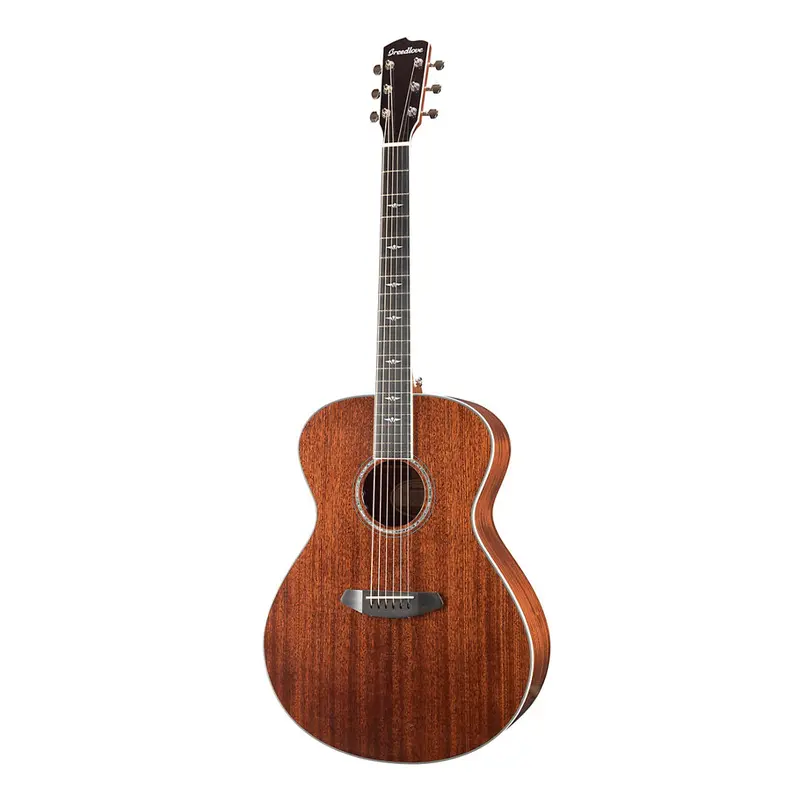 Breedlove Stage Exotic Concerto All-Mahogany Acoustic Guitar 1