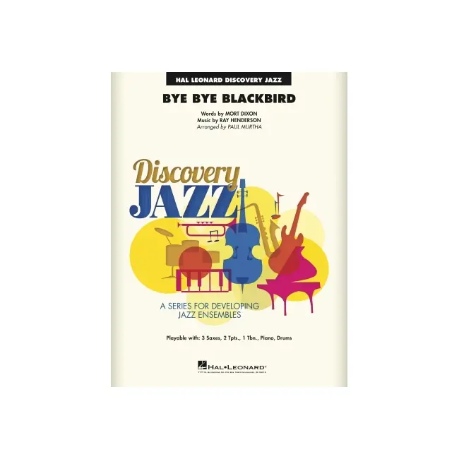 Bye Bye Blackbird Discovery Jazz Softcover 1
