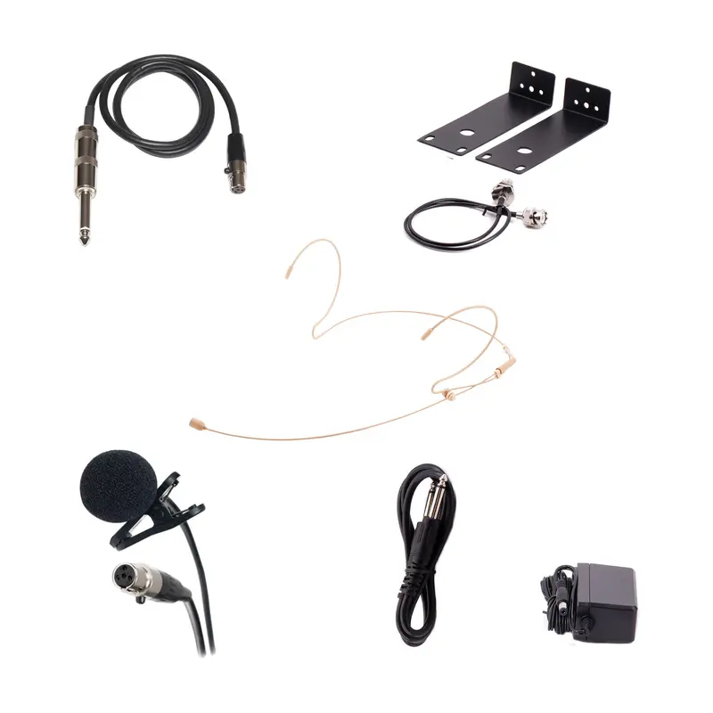 Cad Audio Wx1800bp Wireless Microphone System With Lavalier, Headset & Guitar Cable 1