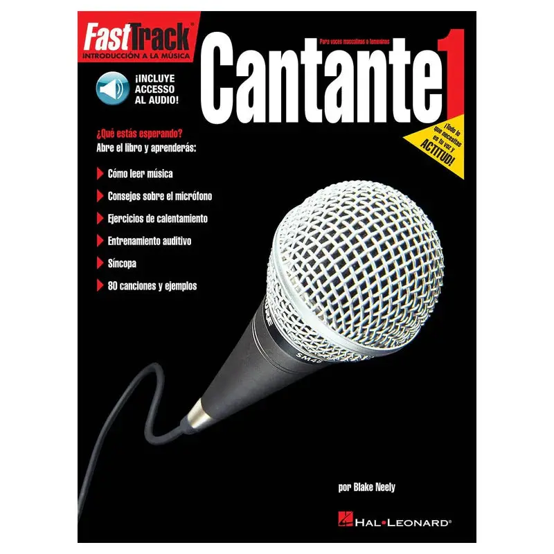 Cantante 1 Fasttrack Lead Singer Method Book 1 – Spanish Edition 1
